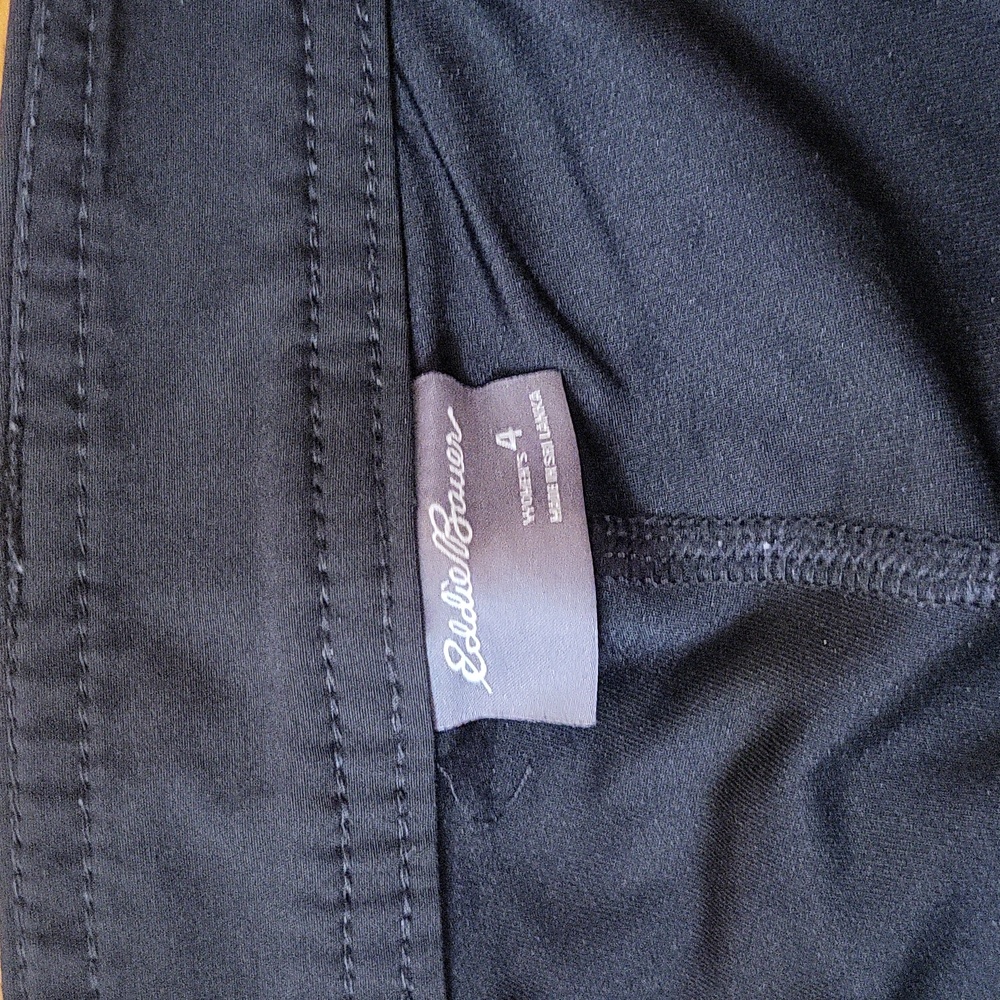 Eddie Bauer Women's Black Skort/ 4 Pockets/Quick Dry/ Size 4 - Picture 5 of 5